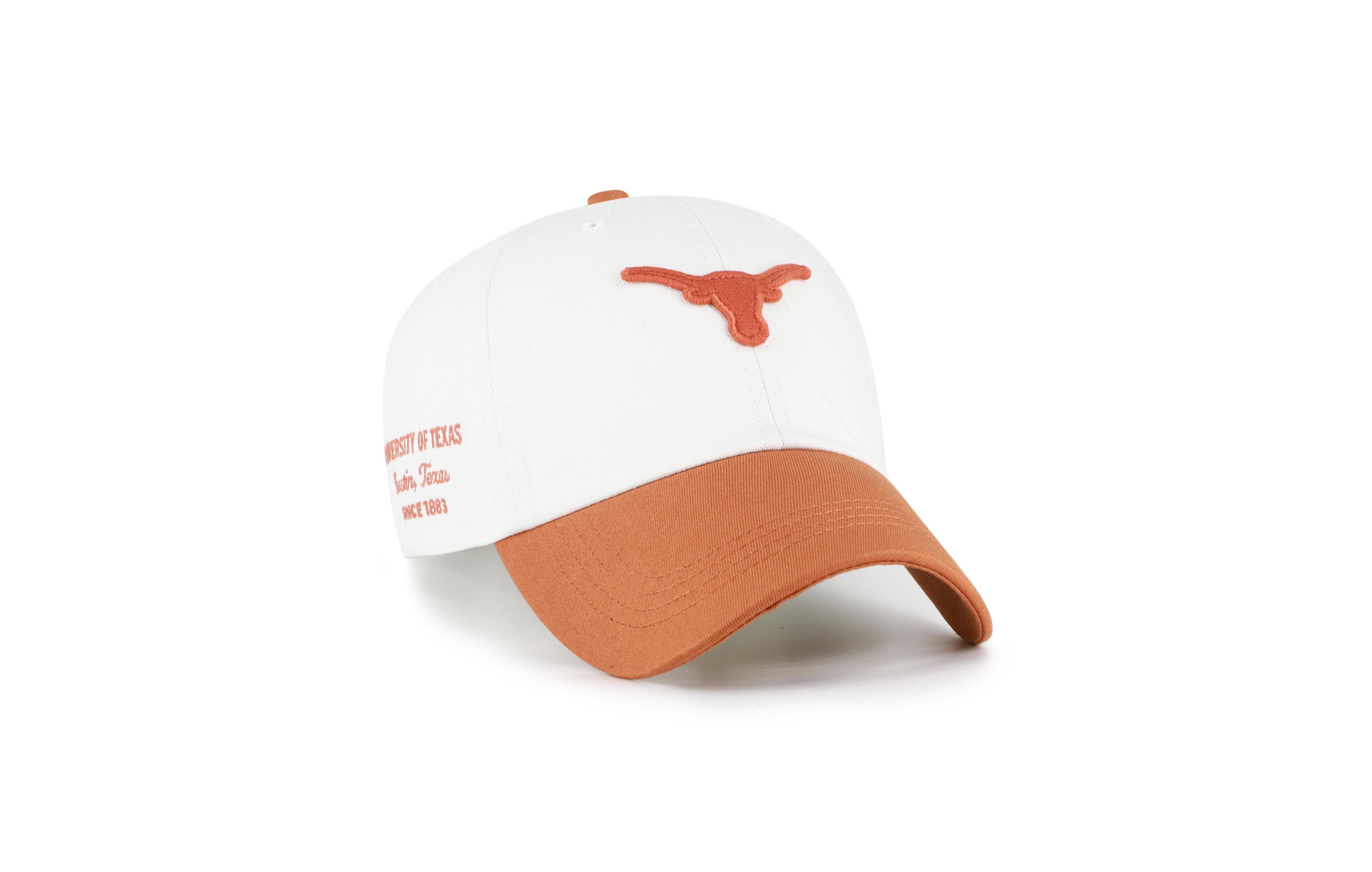'47 Brand Texas Longhorns Two-Tone Adjustable Clean Up Baseball Cap