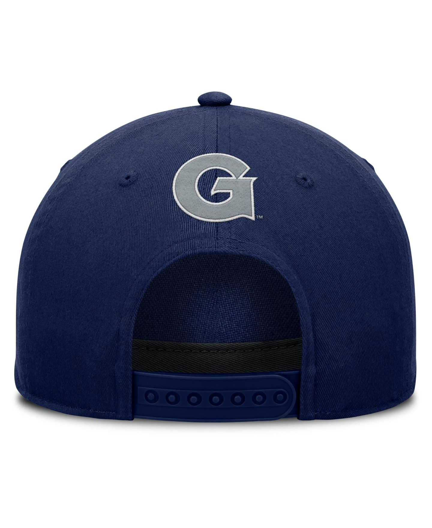 Мужская кепка Fanatics Navy Georgetown Hoyas Foul Ball Rope Adjustable Hat — фото 3