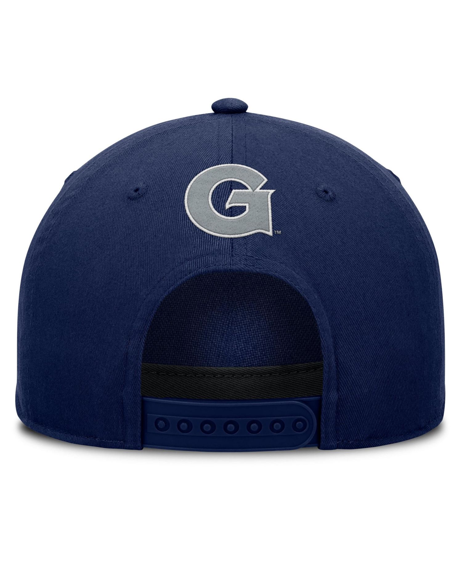 Men's Navy Georgetown Hoyas Foul Ball Rope Adjustable Hat
