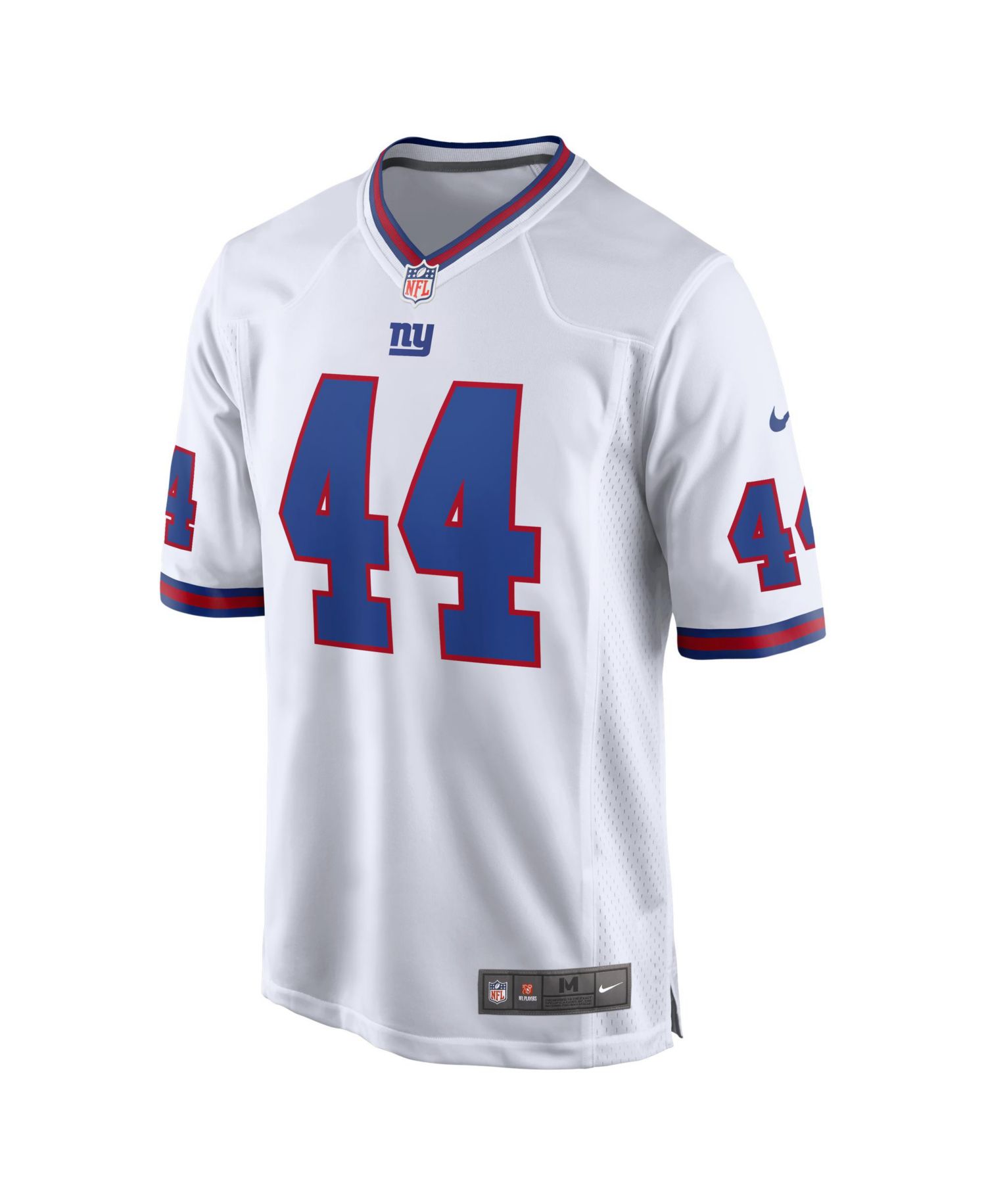 Men's Cam Skattebo White New York Giants Alternate Vintage White Game Jersey
