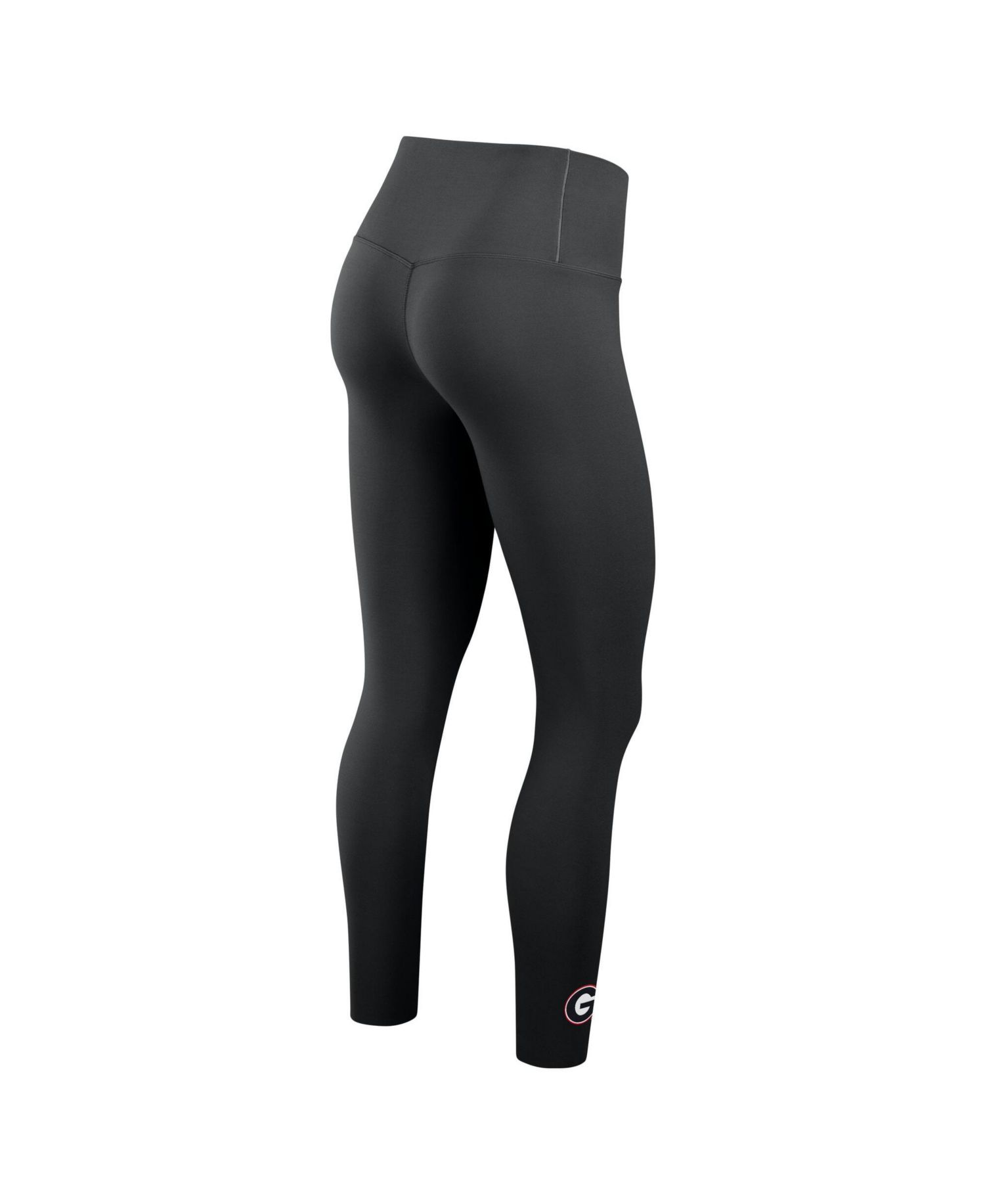 Women's Black Georgia Bulldogs Zenvy High Rise Dri-FIT 7/8 Leggings
