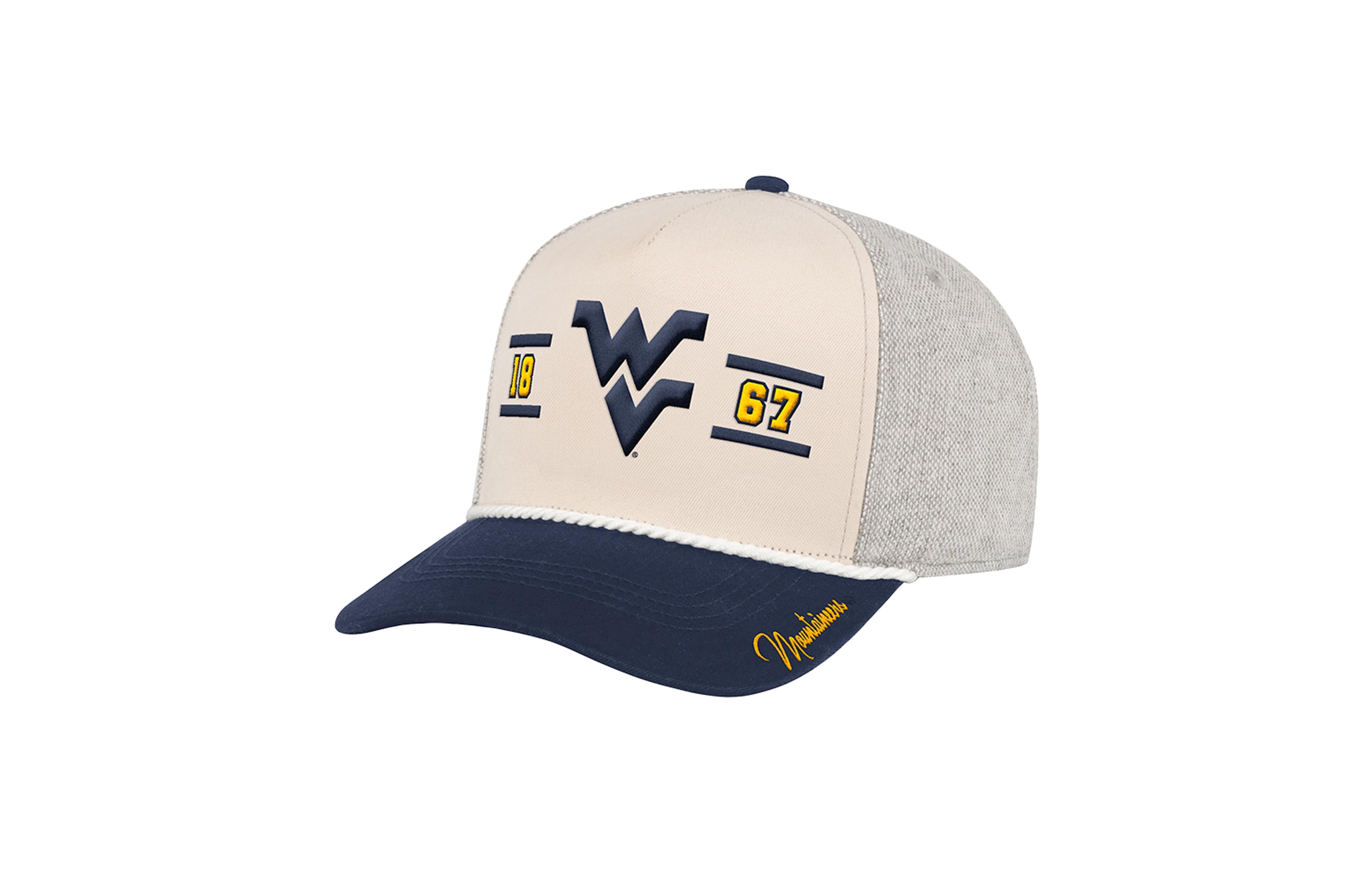Colosseum Men's West Virginia Mountaineers Adjustable Rope-Accent Baseball Cap