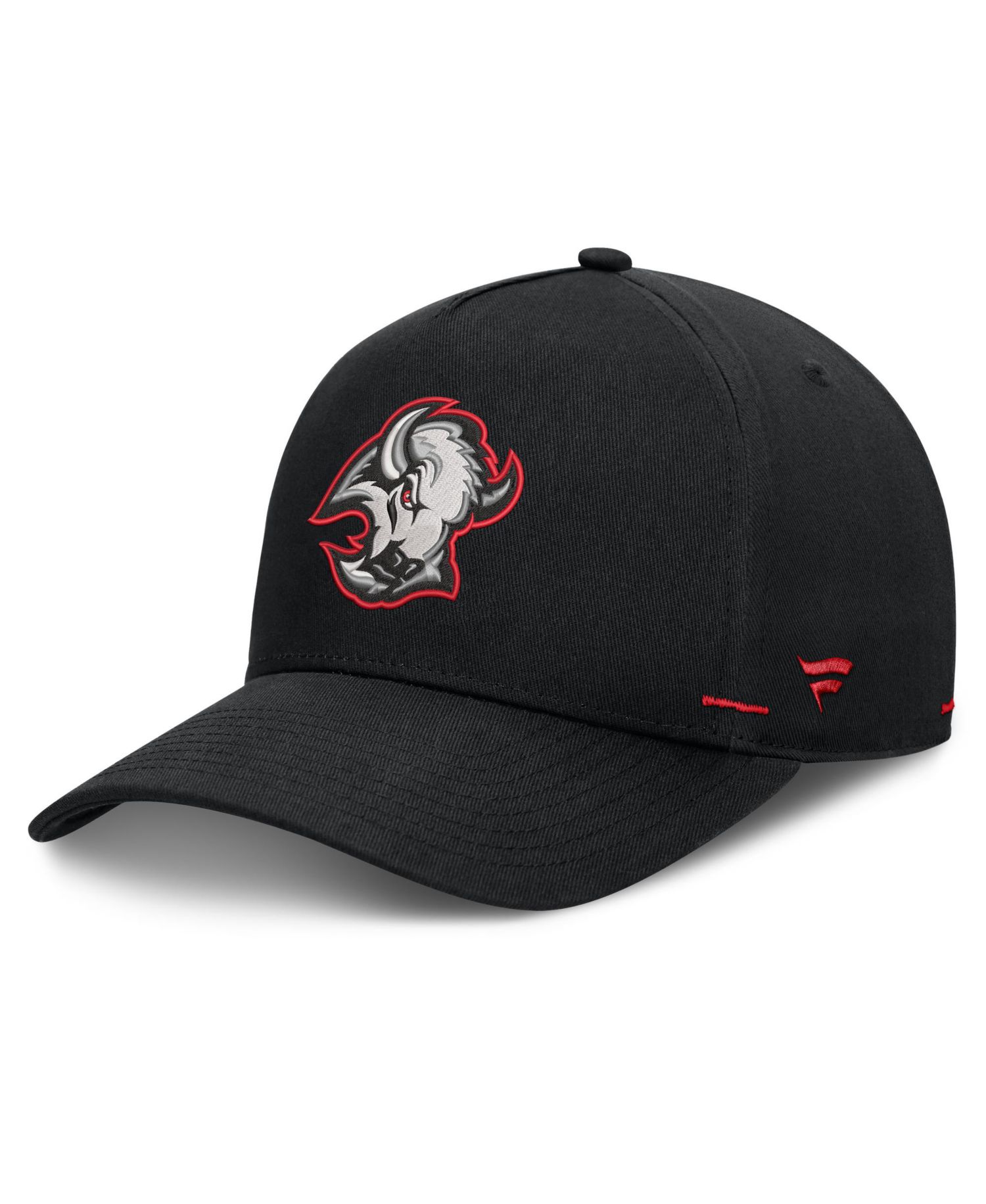 Men's Black Buffalo Sabres Alternate Authentic Pro Rink A-Frame Adjustable Hat