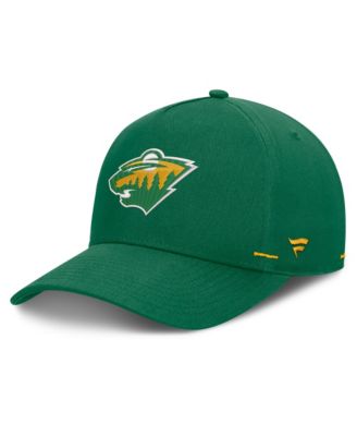 Men's Green Minnesota Wild Alternate Authentic Pro Rink A-Frame Adjustable Hat