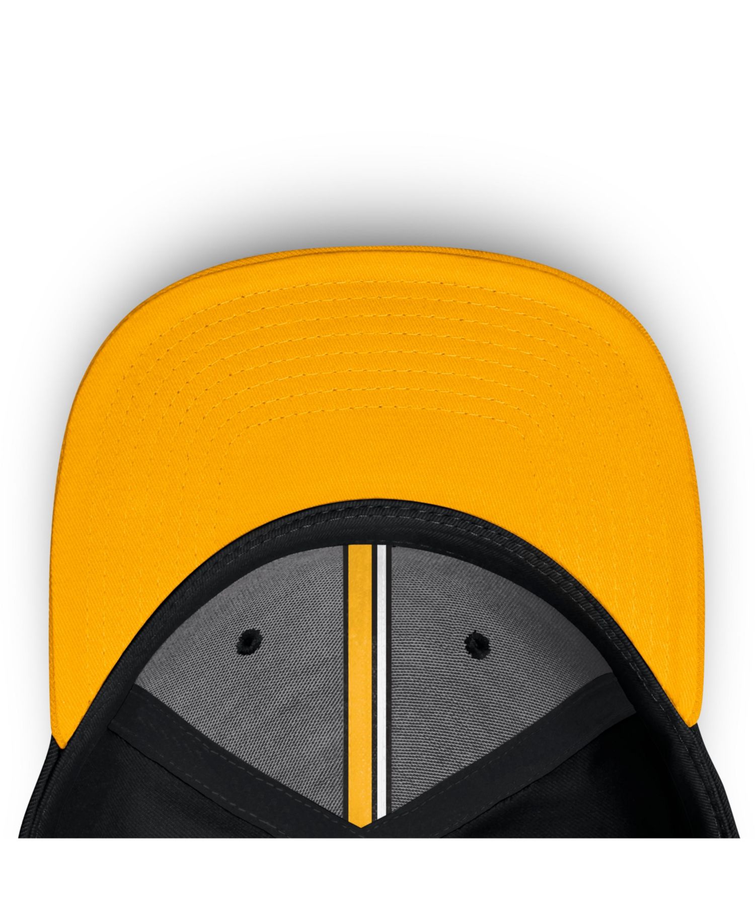 Men's Black/Gold Pittsburgh Penguins Stretch Hat