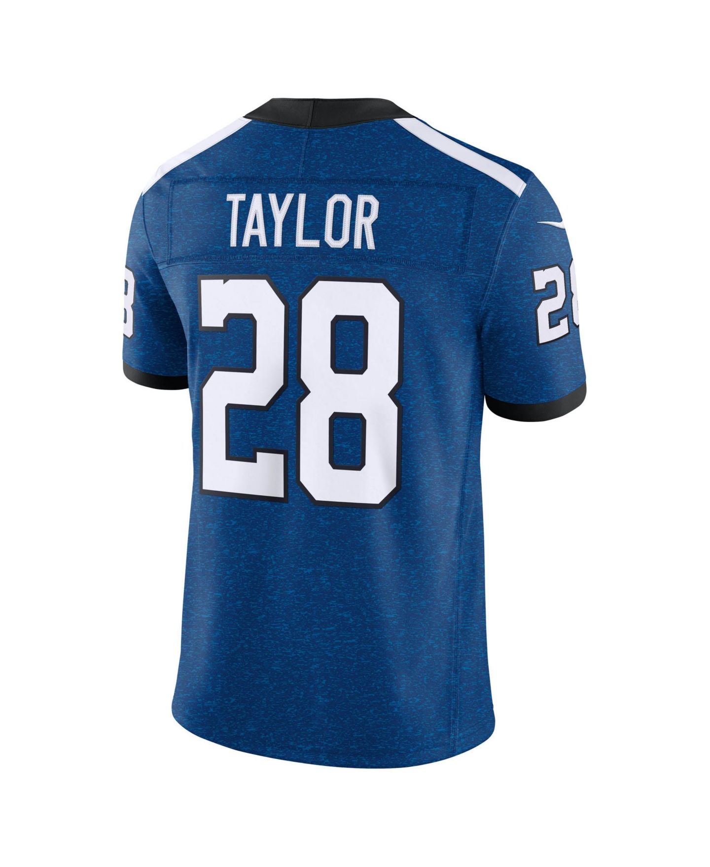 Мужской топ Nike Jonathan Taylor Royal Indianapolis Colts Alternate Indiana Nights Vapor F.U.S.E. Stitched Limited Jersey — фото 3