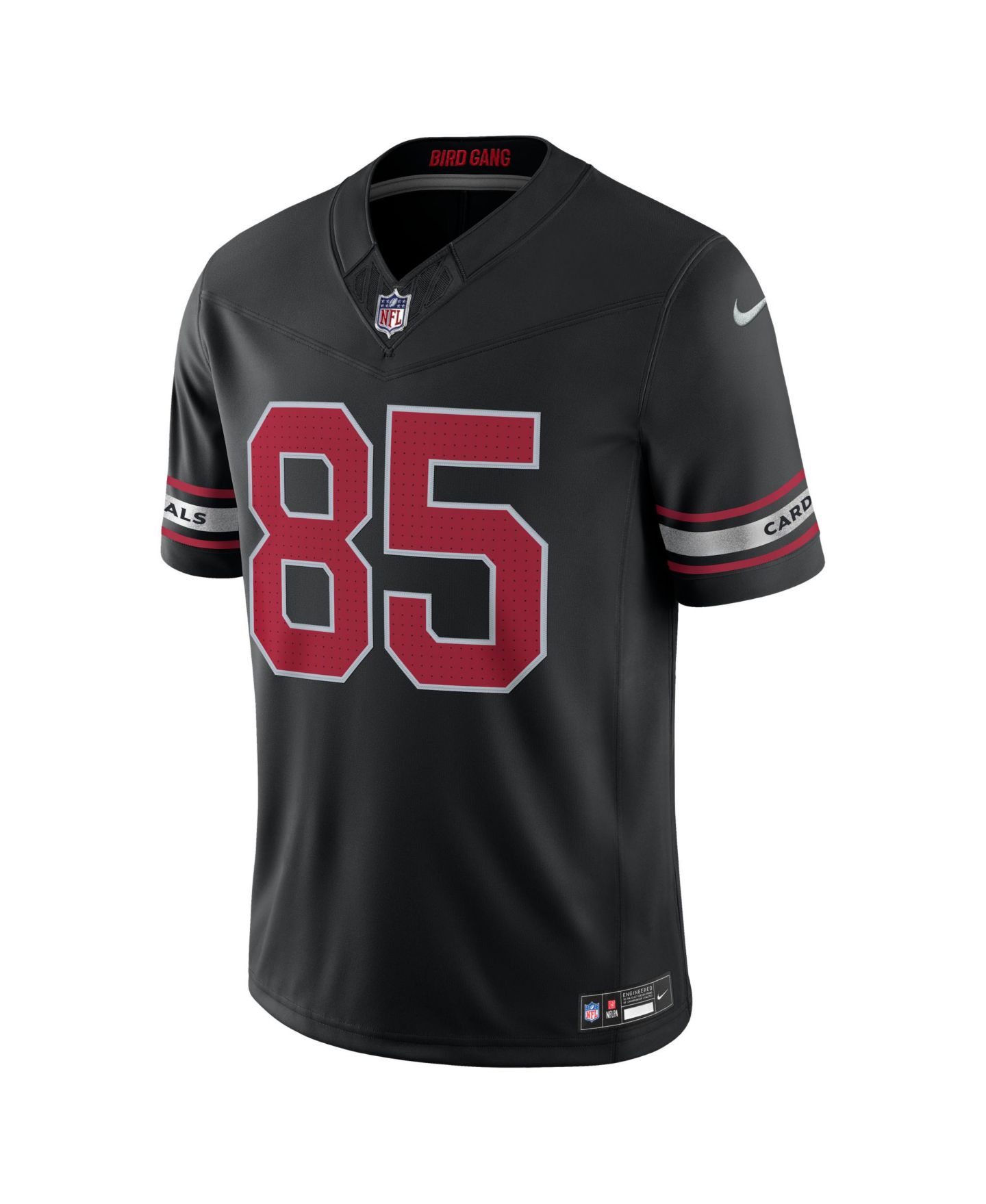 Мужской топ Nike Trey McBride Black Arizona Cardinals Alternate Vapor F.U.S.E. Stitched Limited Jersey — фото 2