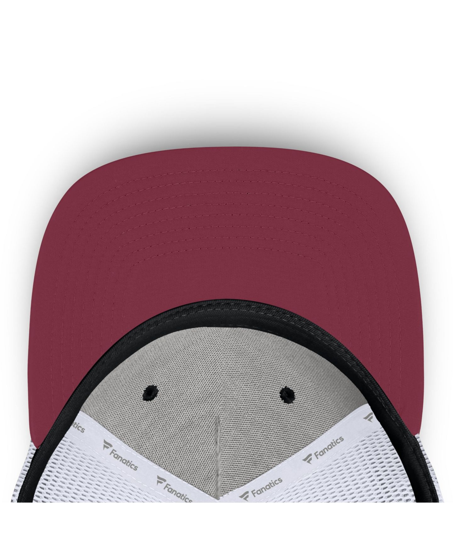 Мужская кепка Fanatics Black Florida State Seminoles 5-Panel Matter Flex Hat — фото 5