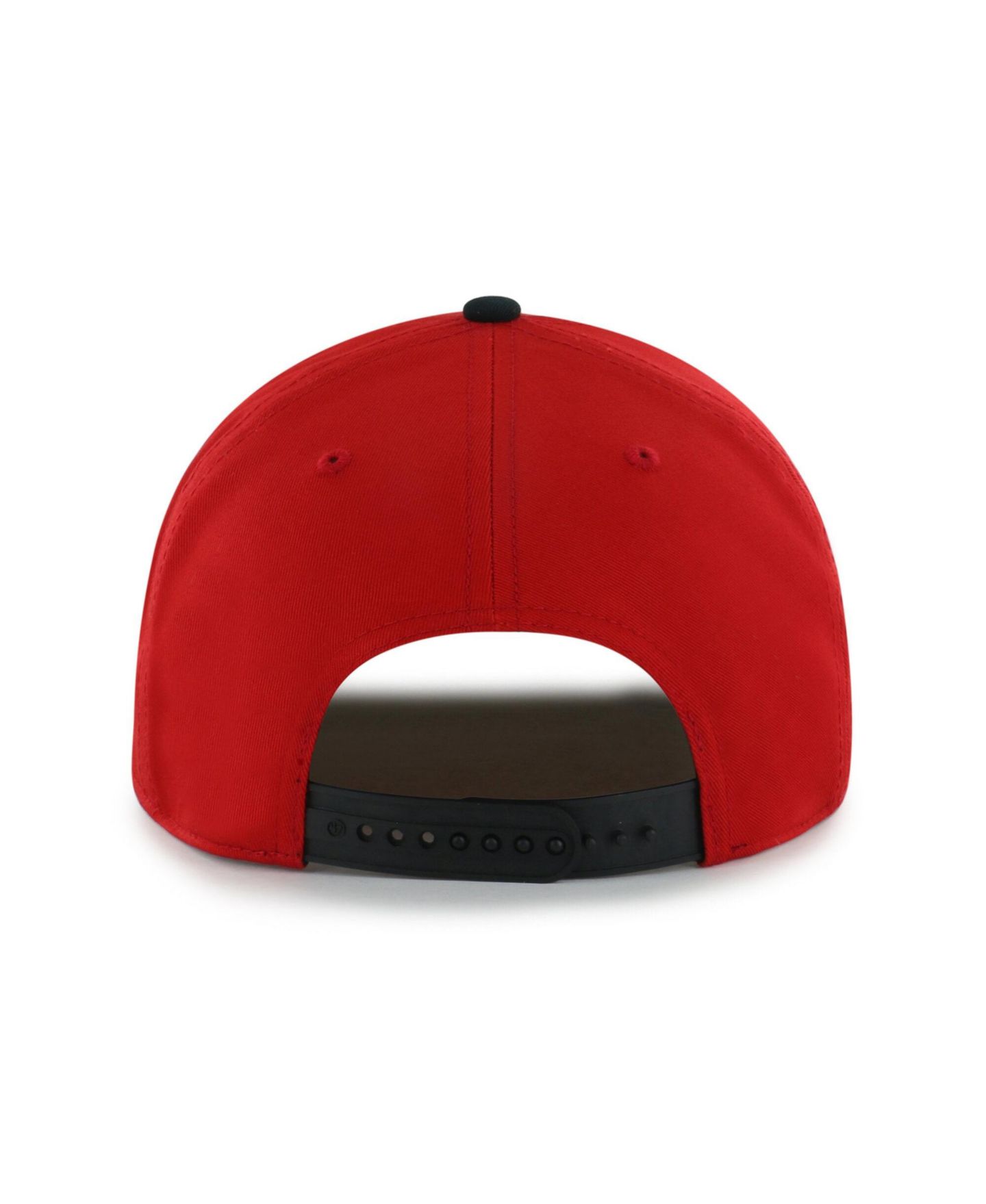 Детская кепка '47 Brand Big Boys and Girls '47 Scarlet Ohio State Buckeyes Frame Out Hitch Rope Adjustable Hat — фото 3