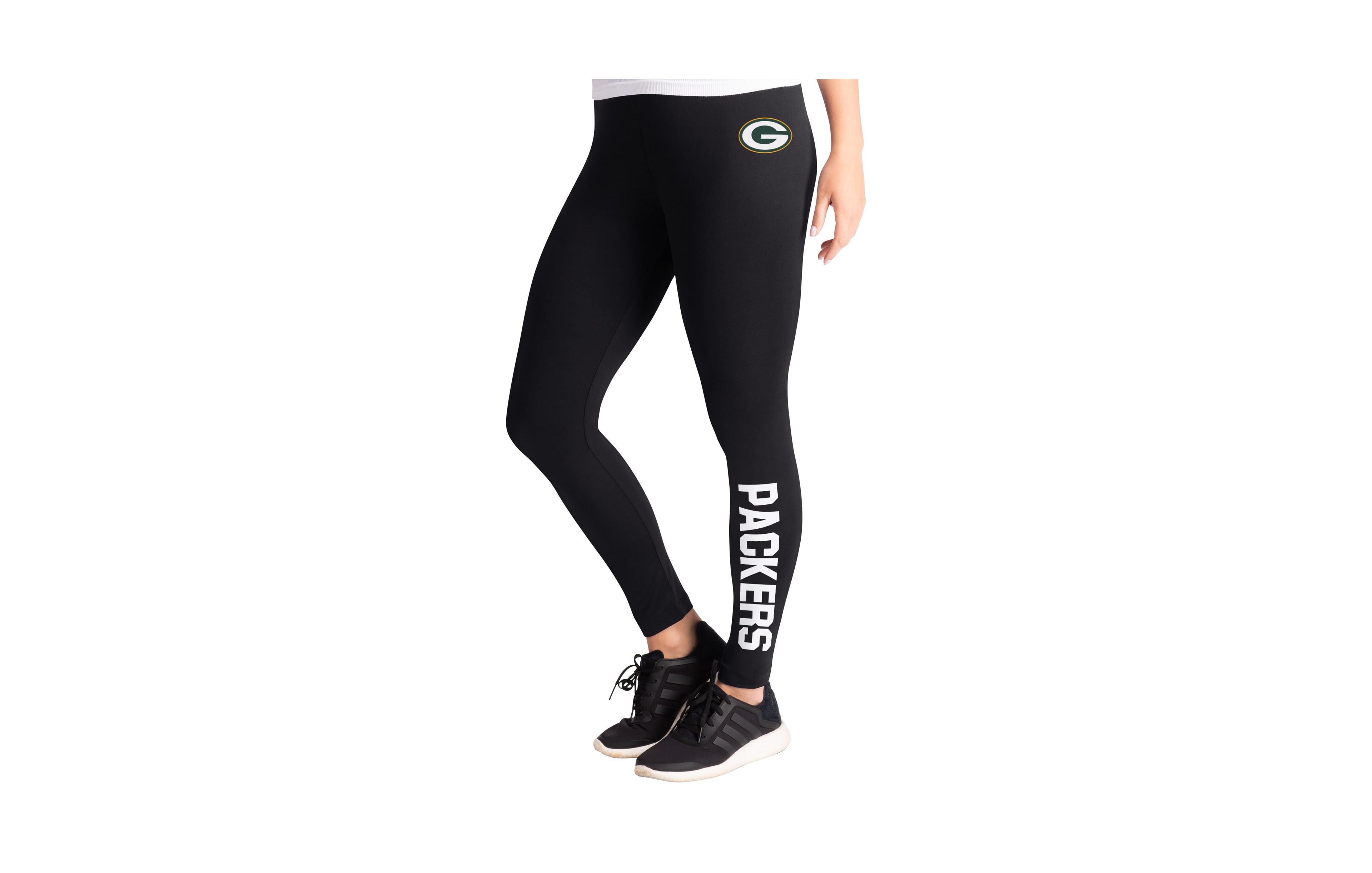 G-iii 4Her by Carl Banks Women's Pregame Green Bay Packers Heat-Sealed Graphics Leggings