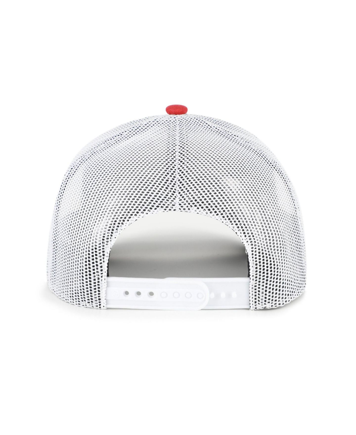 Мужская кепка '47 Brand Red Chicago Bulls Beach Side Trucker Adjustable Hat — фото 3