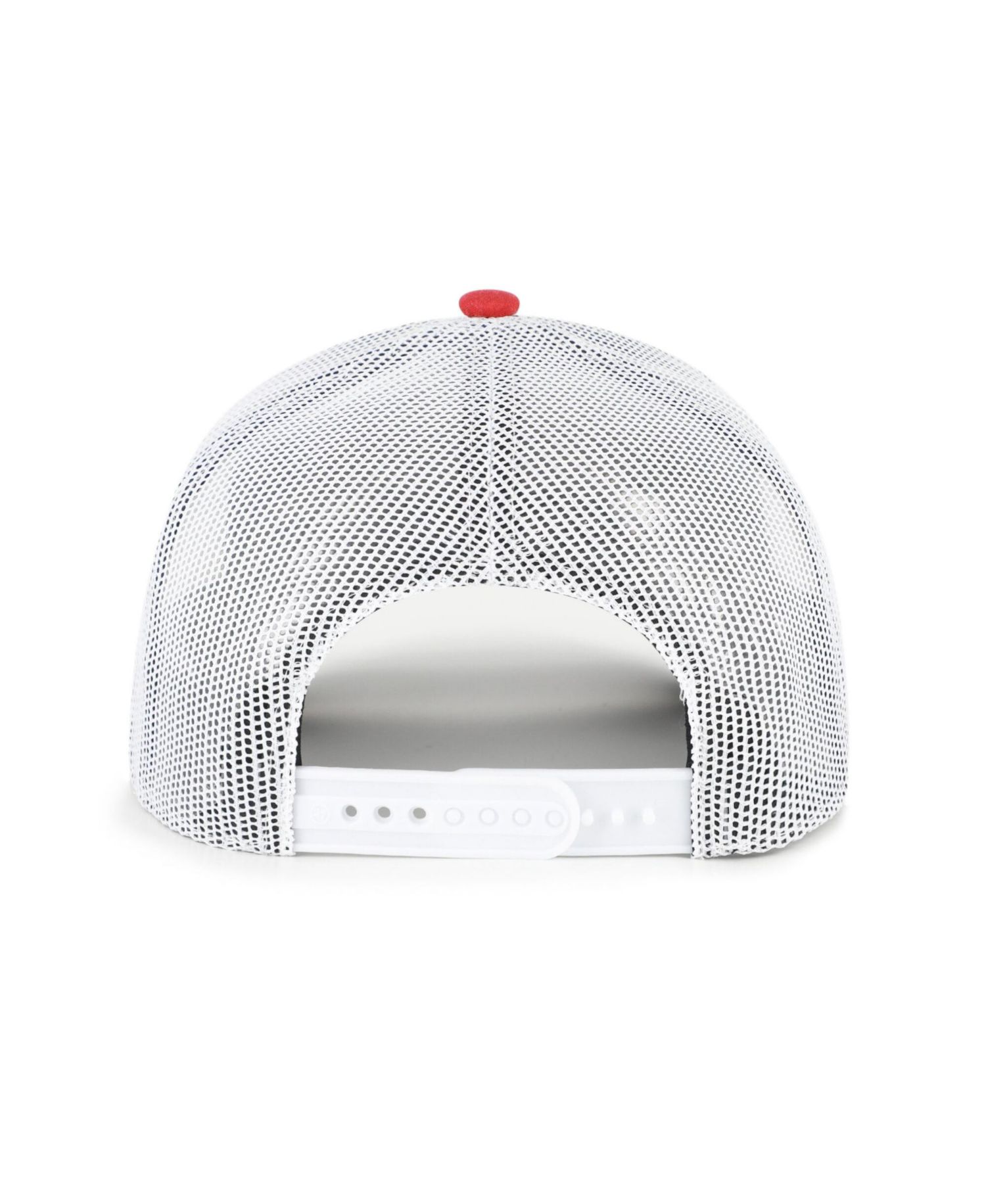 Men's '47 Red Chicago Bulls Beach Side Trucker Adjustable Hat