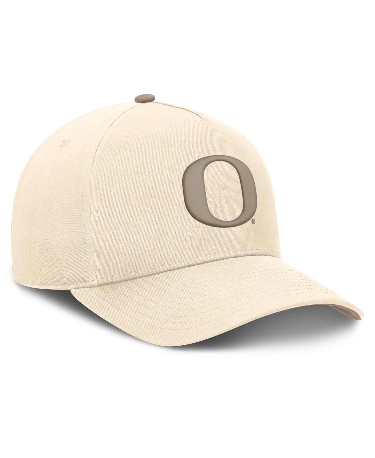 Men's Natural Oregon Ducks Rise Adjustable Hat