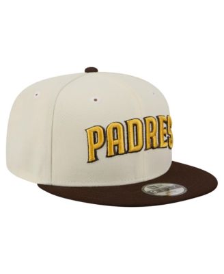 Big Boys and Girls  White San Diego Padres Two-Tone 9FIFTY Snapback Hat