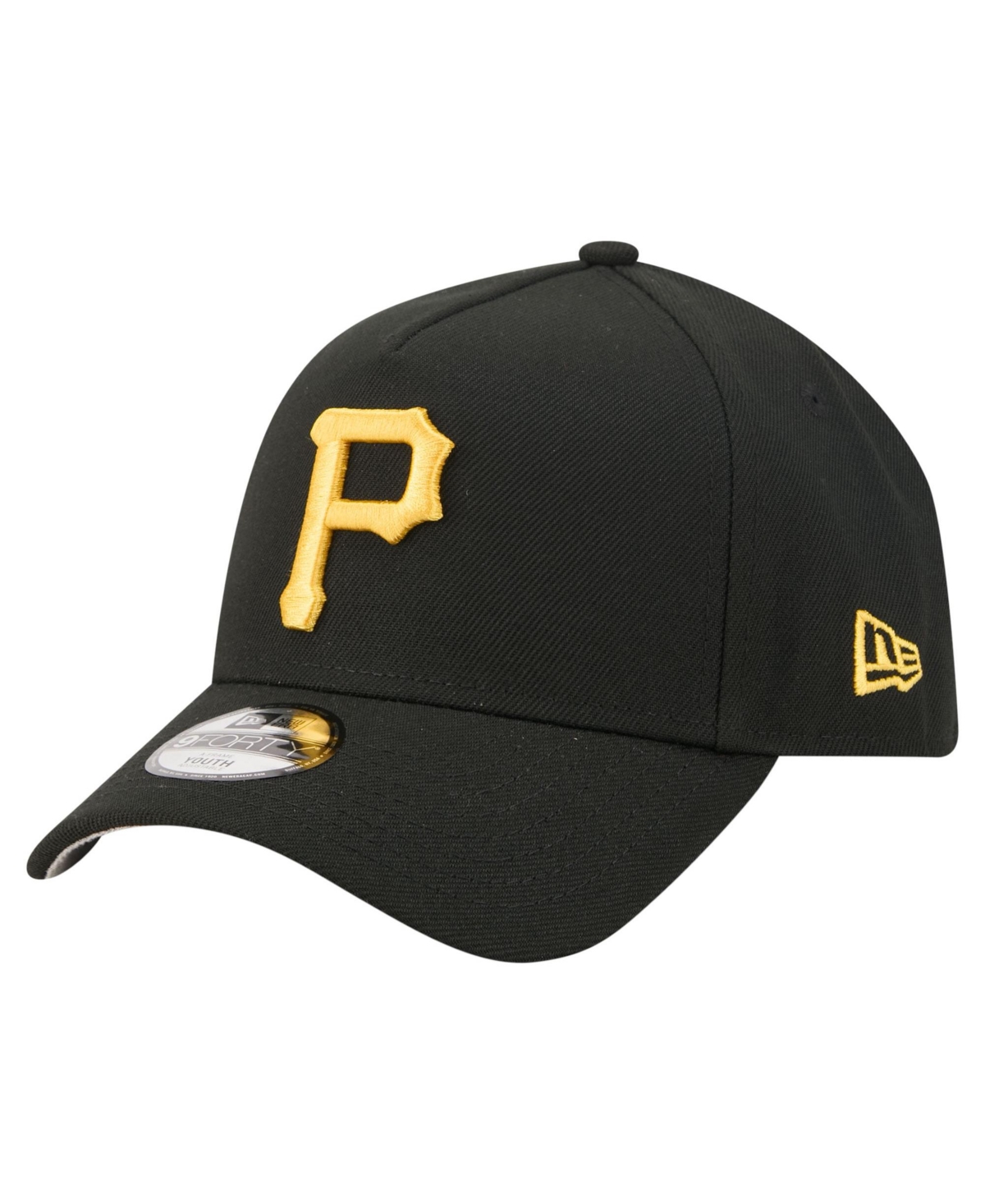 New Era Kids' Big Boys And Girls 9forty A-frame Cooperstown Logo Baseball Cap In Black