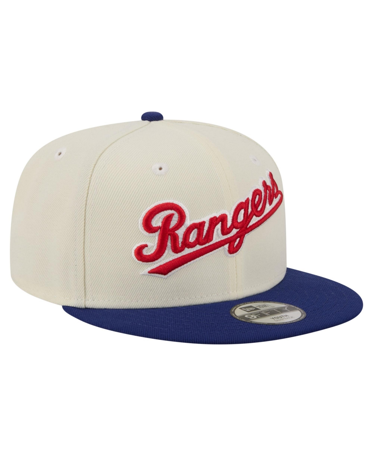 New Era Kids' Big Boys And Girls Two-tone 9fifty Snapback High-crown Baseball Cap In White