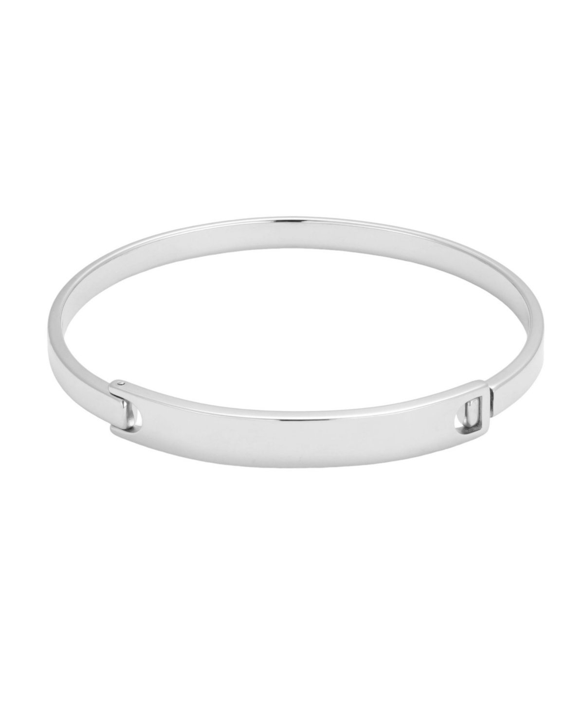 Adornia Men's Silver-Tone Chainlink Cuff Bracelet