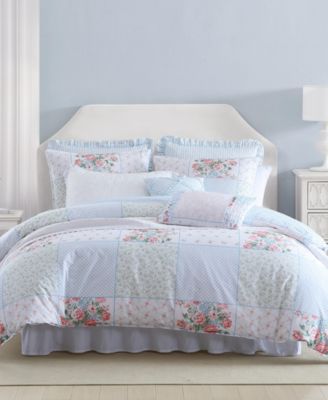 Hope Patchwork Cotton 5-Piece Duvet Cover Set, Twin
