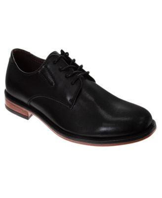 Men's Round-Toe Heel-Detail Oxford