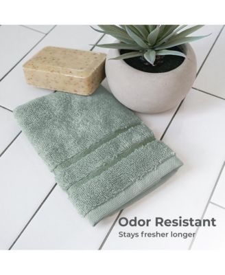 Washcloth Turkish Cotton and Viscose Material Blend
