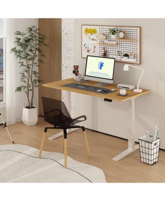 E7 Pro Premium Standing Desk, Frame and Bamboo