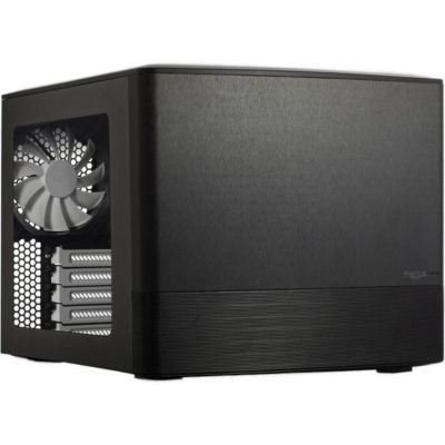 Node 804 Dual-Chamber Side-Window Micro-ATX Computer Case, Compatible with Micro-ATX Motherboards