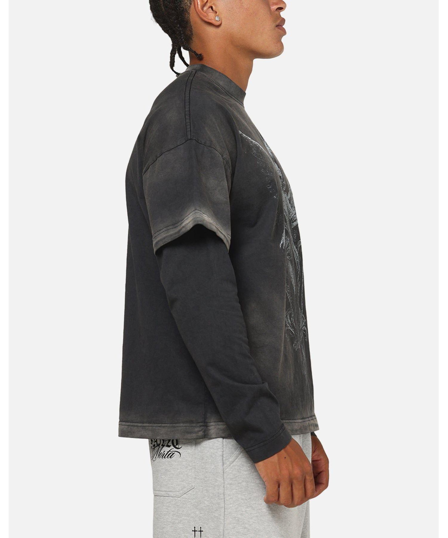 Men's Celestial Layered Long Sleeve T-Shirt