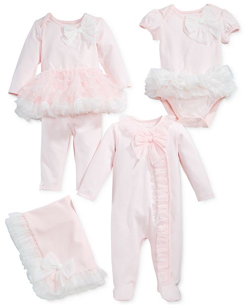 First Impressions Baby Girls Tulle Tutu Bodysuit Created For