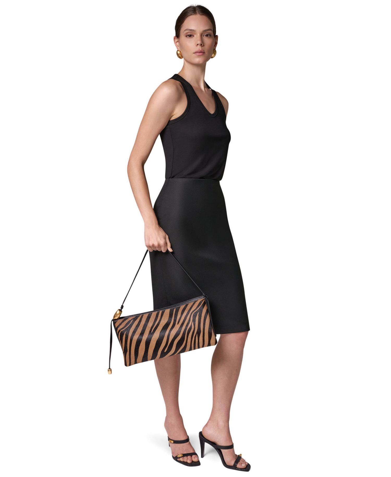 Velvet Large Shoulder Handbag