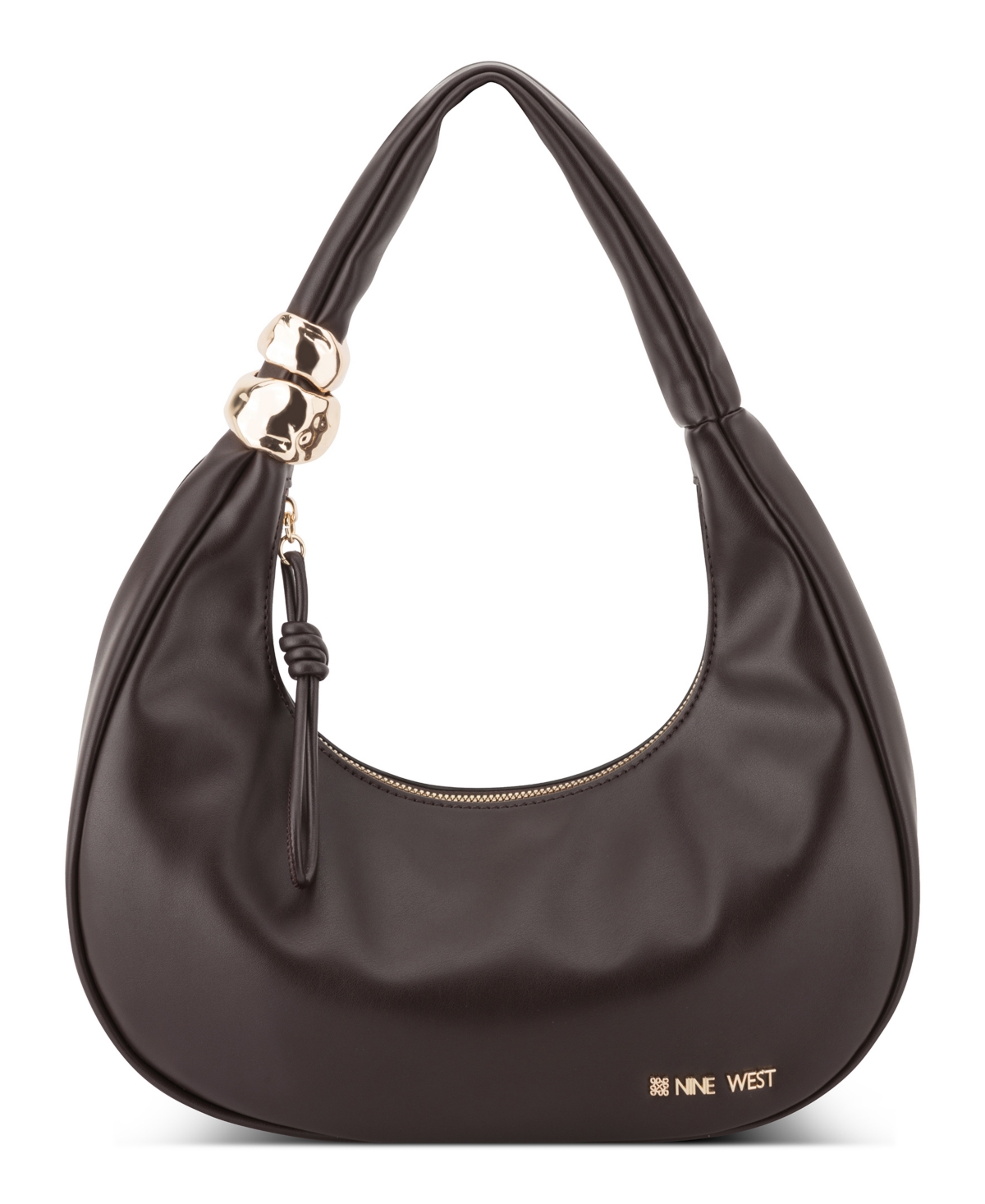 Nine West Daciana Evening Faux Leather Shoulder Bag In Espresso