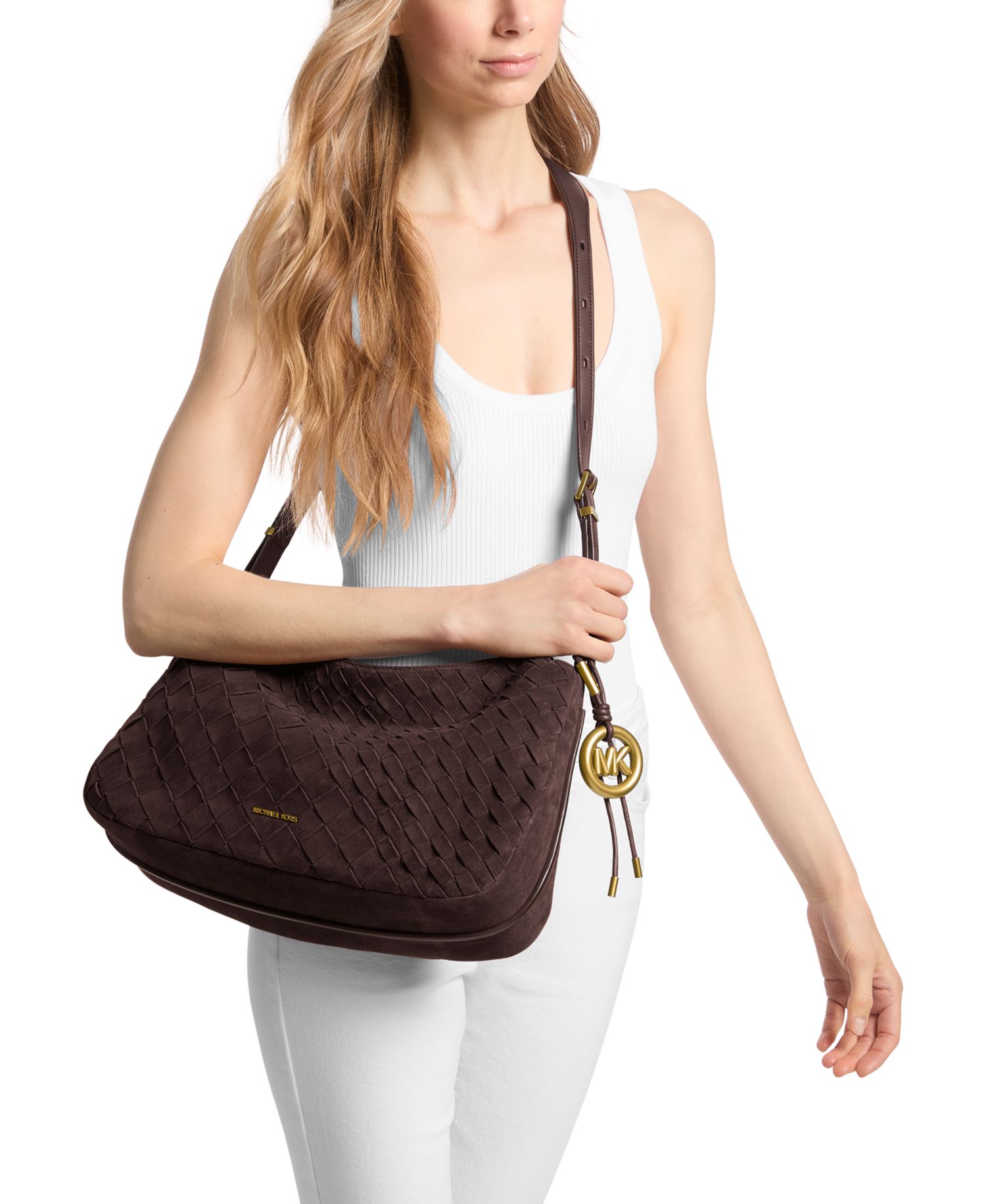 MICHAEL Nolita Medium Top Zip Convertible Shoulder Handbag