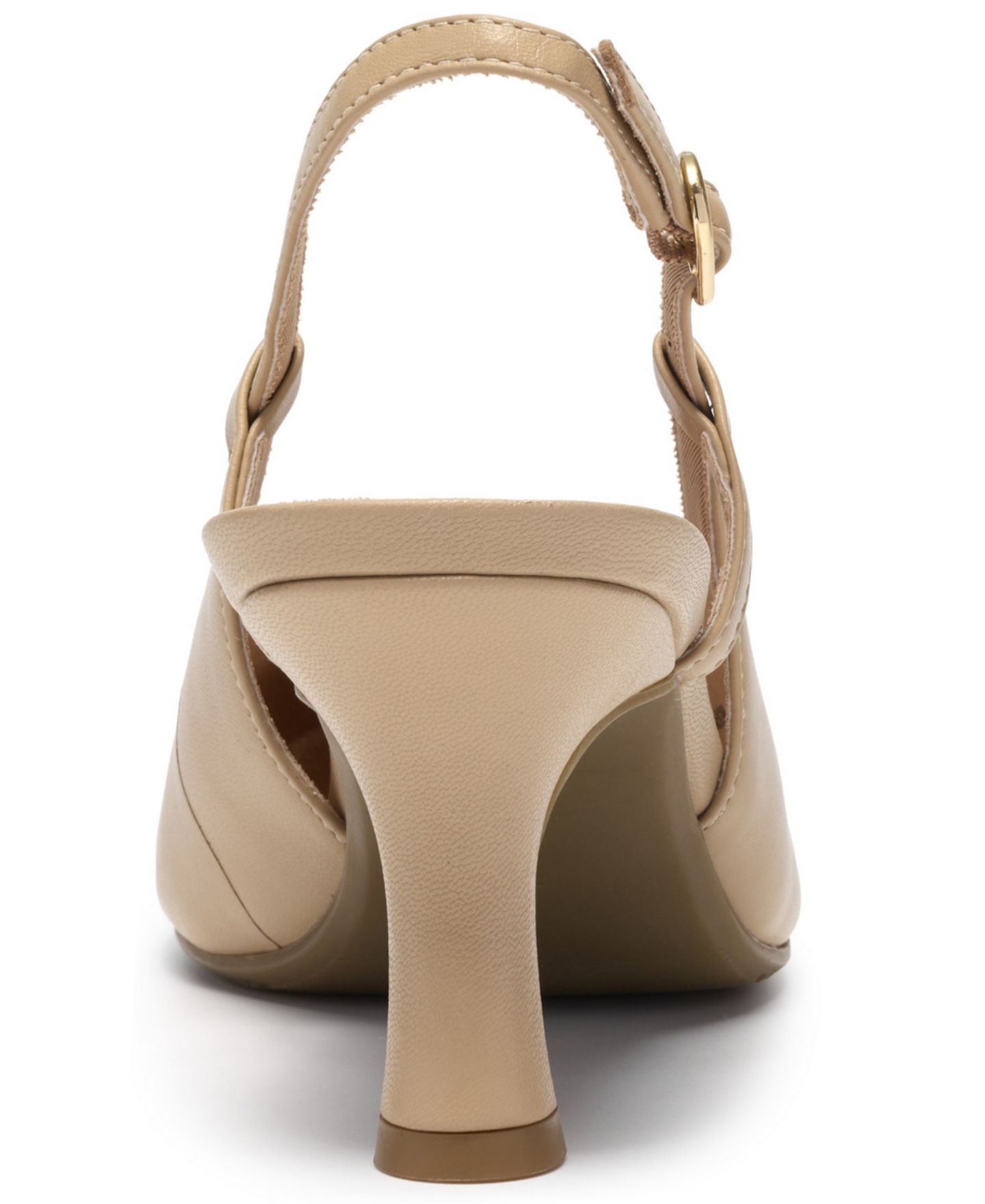 Женские туфли-лодочки Clarks Kacelyn с открытой пяткой и острым носом, цвет: Бежевый кожаный — фото 3