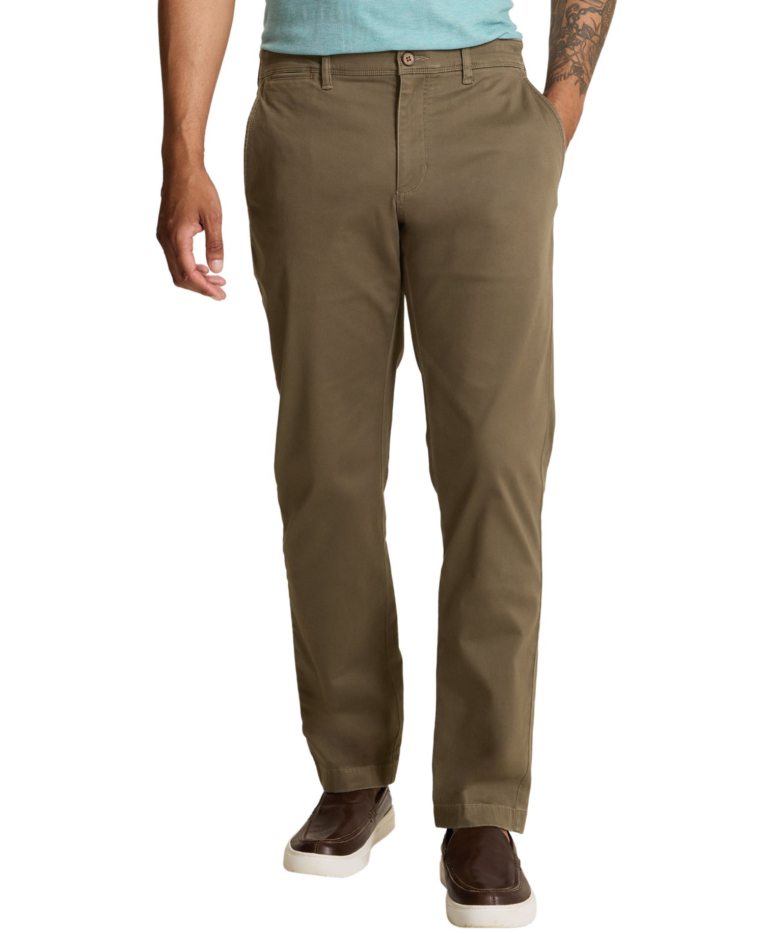Men's Straight-Fit Stretch Boracay Island Chino Pants