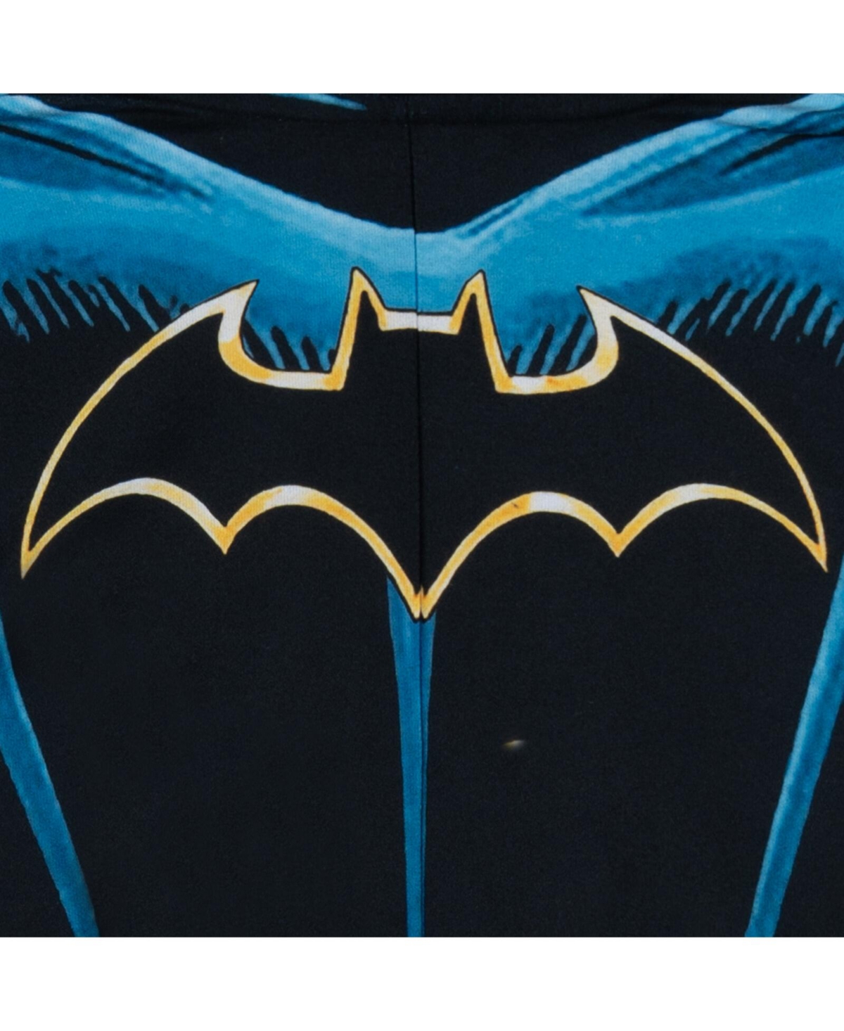 Justice League Batman Boys' Cosplay Hooded One Piece Pajama