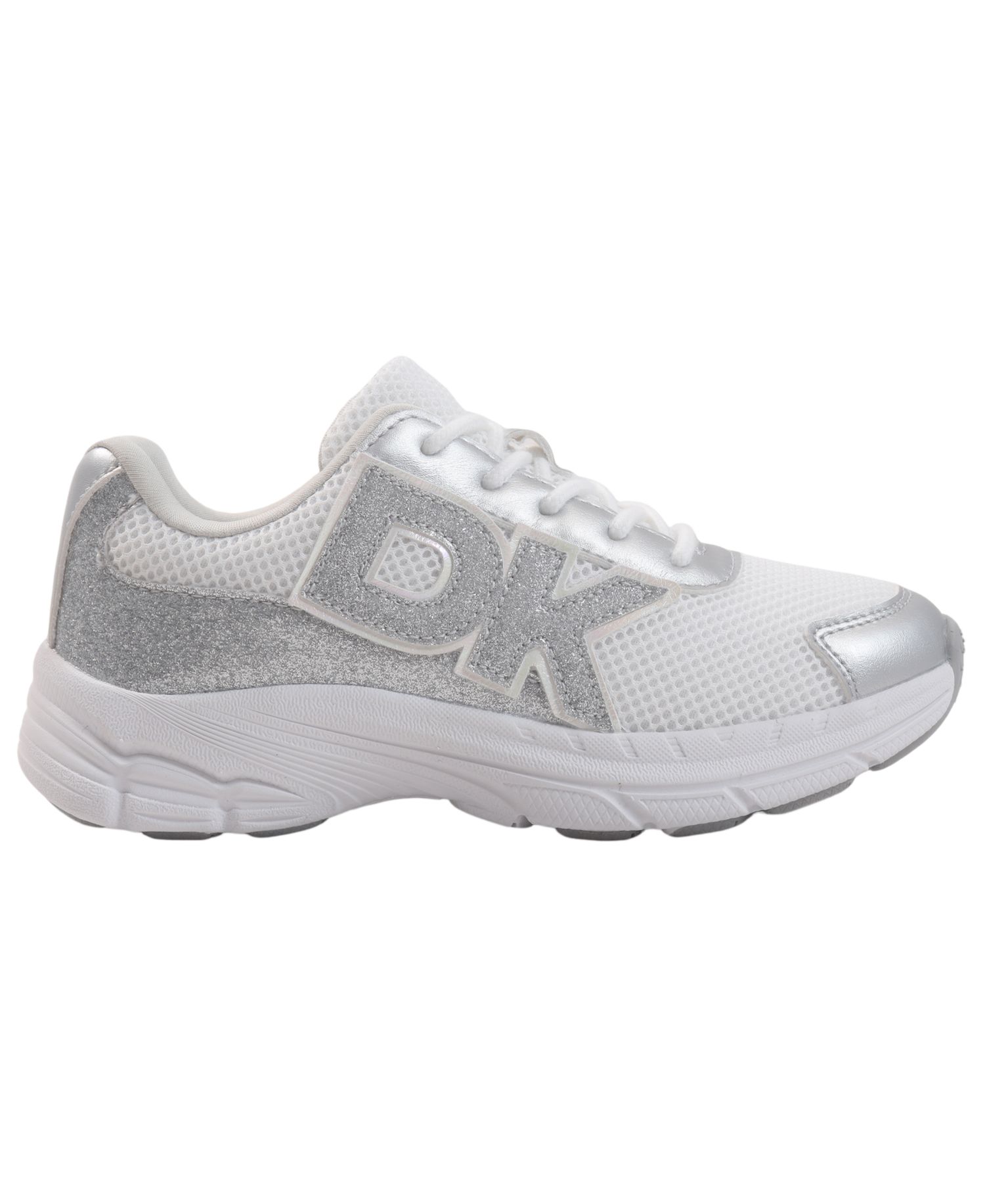 Boys' and Girls' Glittery Low-Top Nur Tristan Lace-Up Sneakers