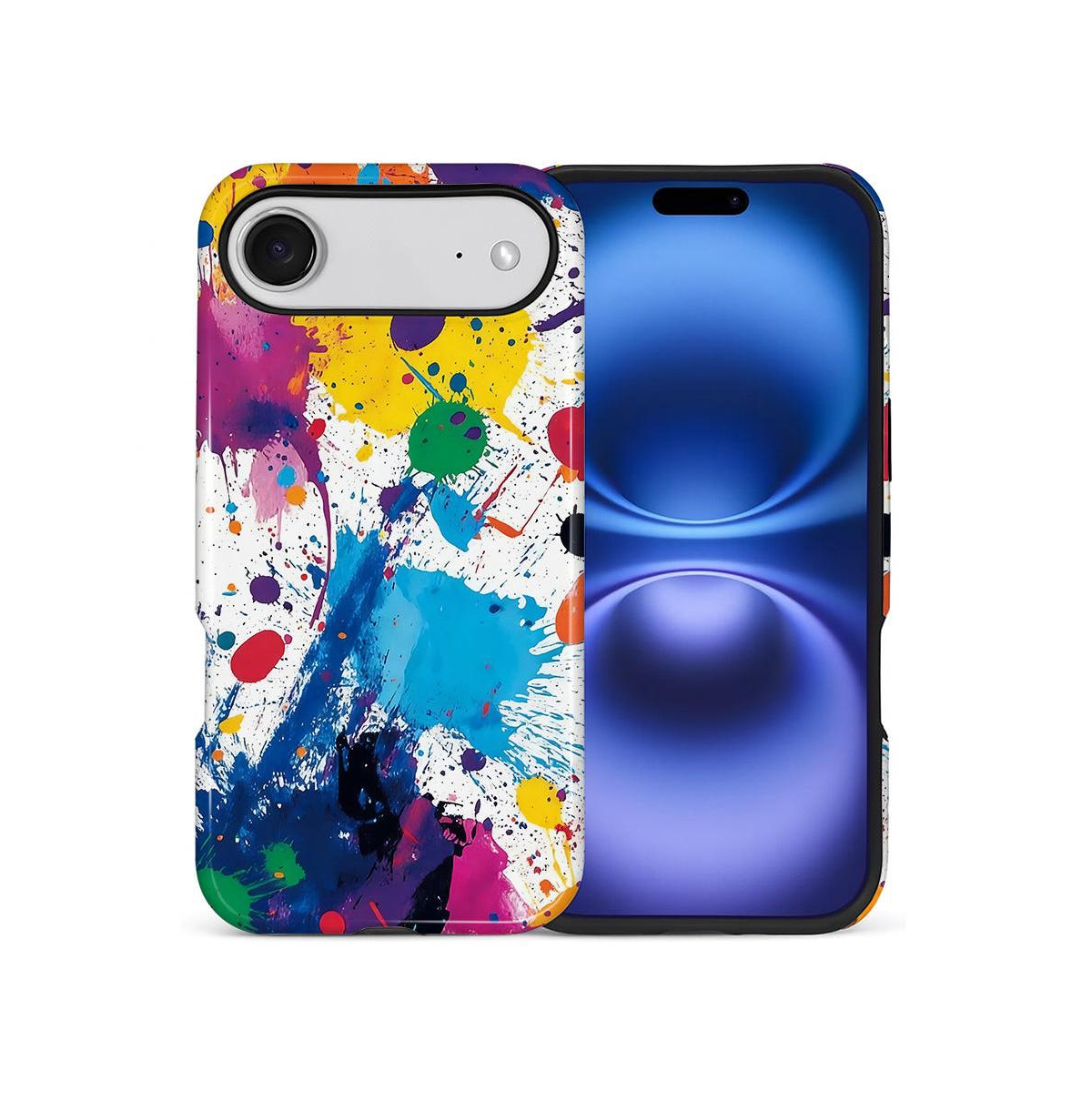 Lisen Phone Case Compatible with Apple iPhone Air, 2-Layer Durable, Color Splash