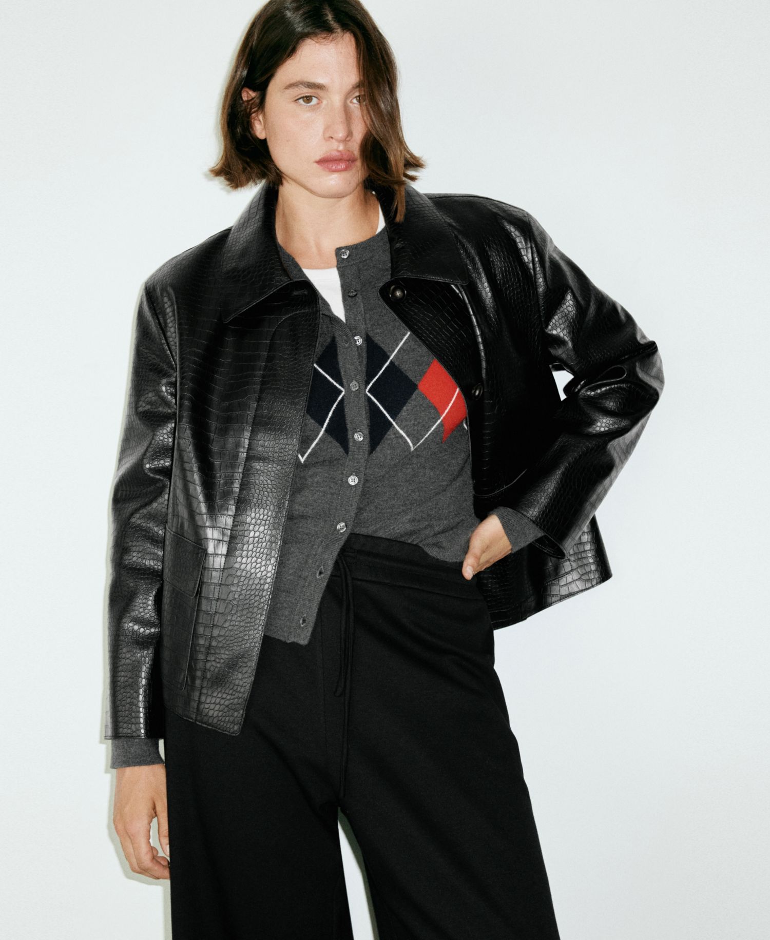 Women's Fine-Knit Straight-Fit Pants