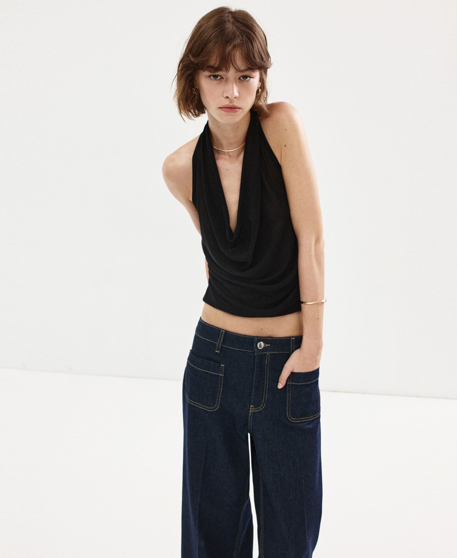 Women's High-Rise Wide-Leg Jeans