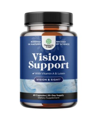 Complete Eye Health Supplement with Lutein 20mg | Eye Vitamins with Beta Carotene and Glutathione | 60 Count