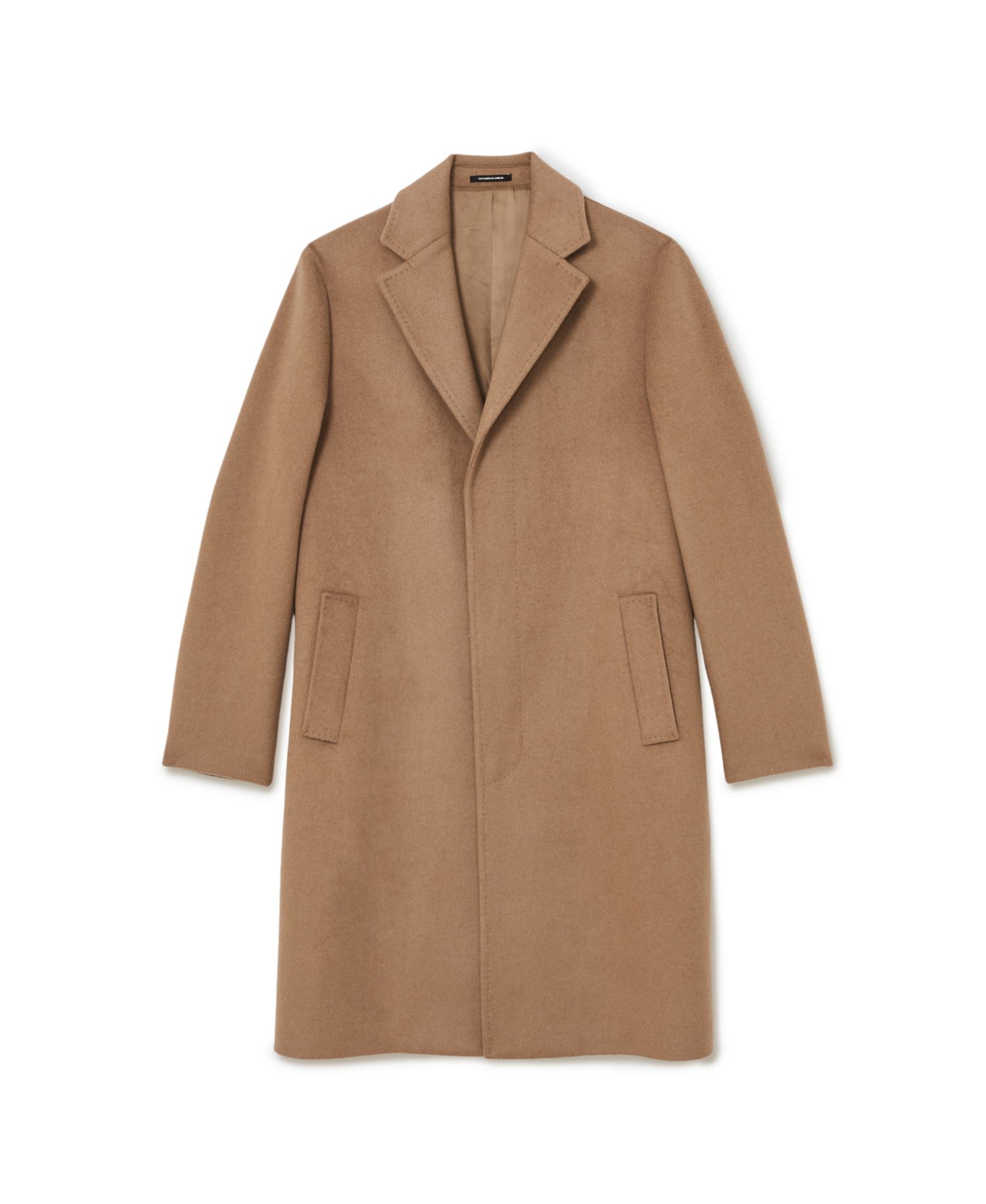 Men's Empire Wool-Blend Single-Breasted Relaxed-Fit Overcoat