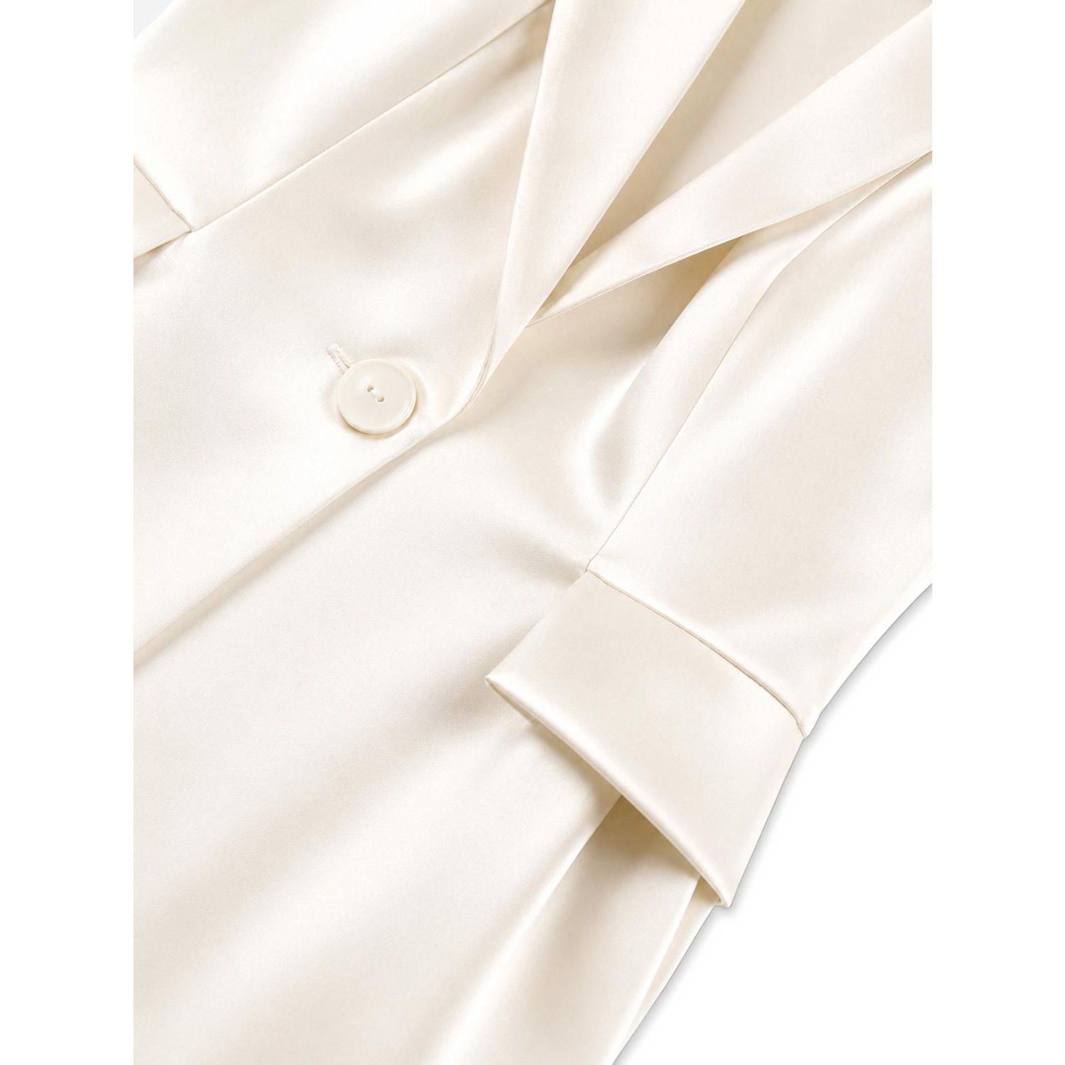 Women's Single Button Peak Lapel Vest