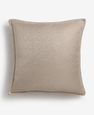 Maze Jacquard Sham, Euro