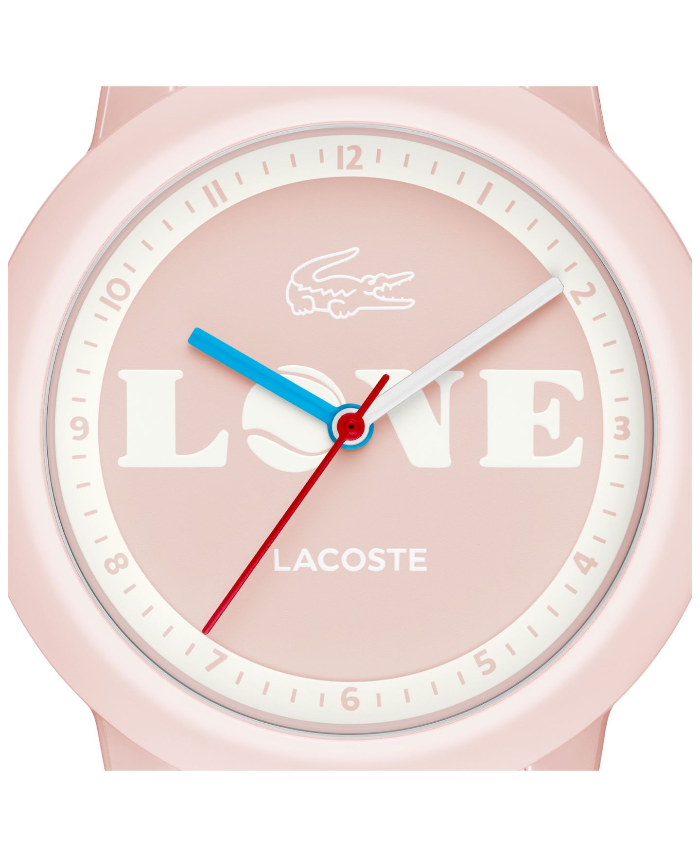 Детские часы Lacoste 12.12 Pink Silicone Watch 33mm — фото 4