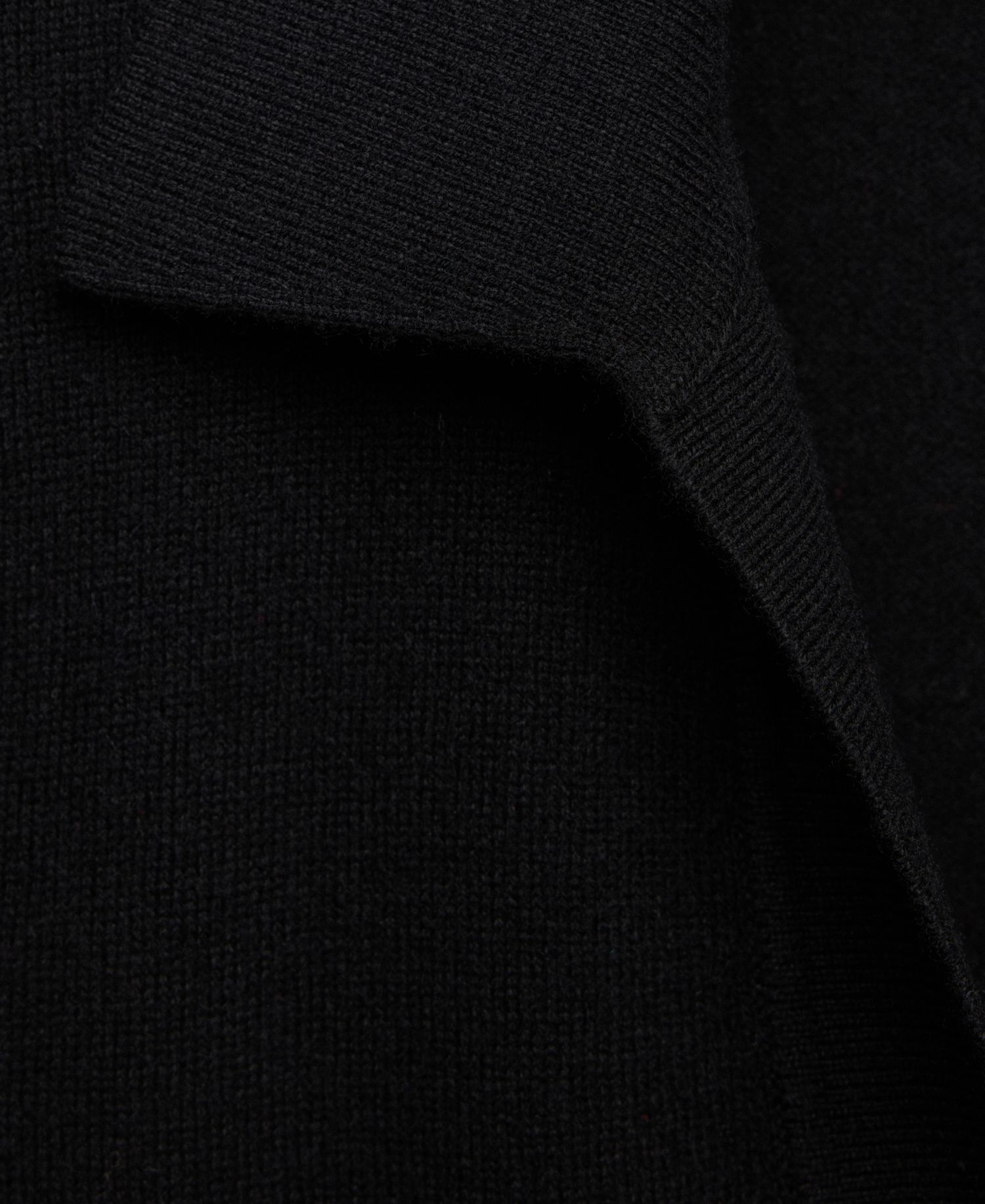 Women's Selection Polo-Collar Wool-Blend Sweater