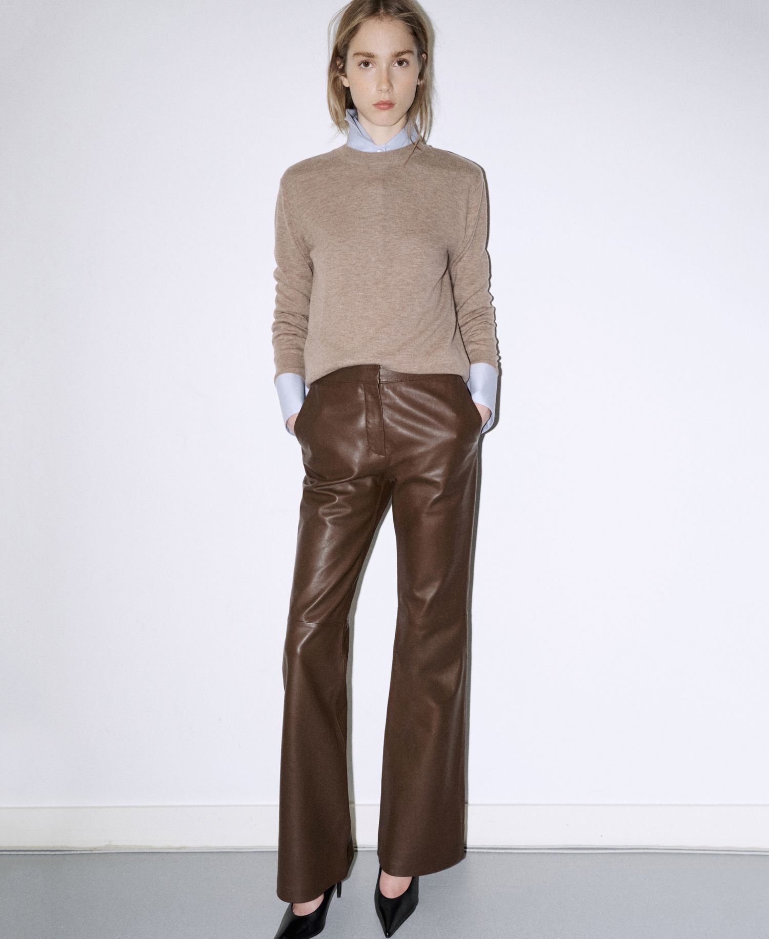Women's Selection Crewneck Wool Sweater