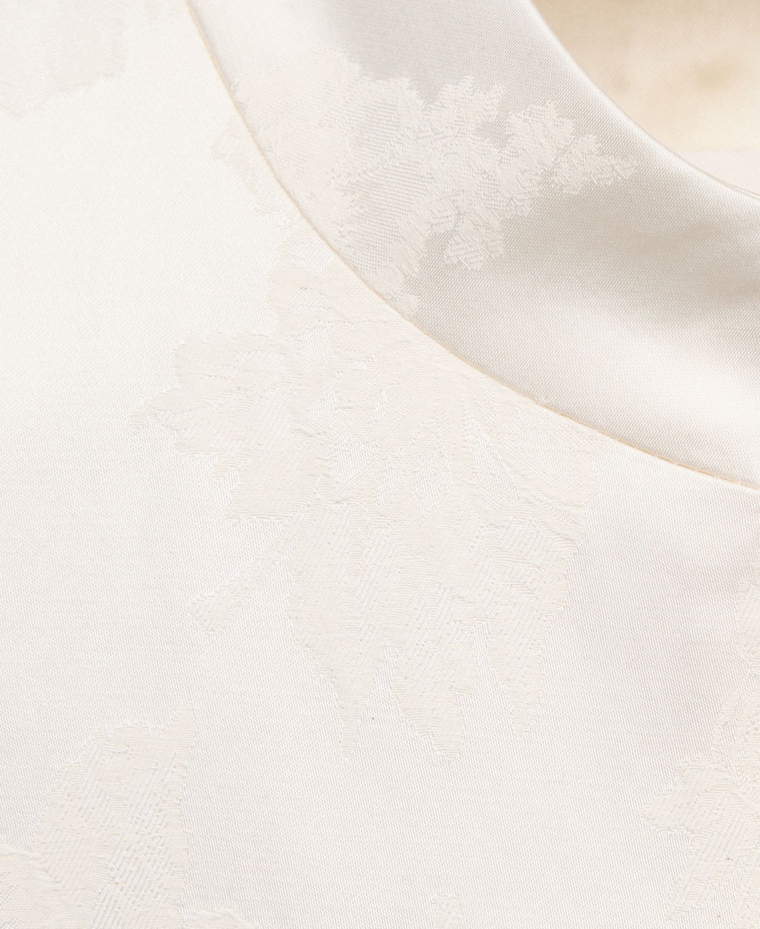 Women's Selection Slim-Fit Jacquard Band-Collar Jacket