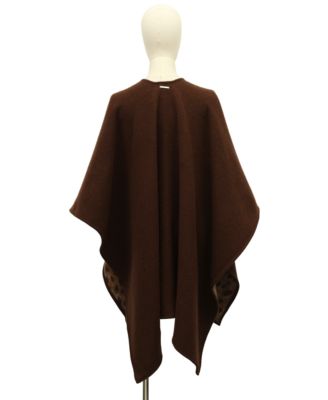 MICHAEL Open-Front Rib Ruana Wrap