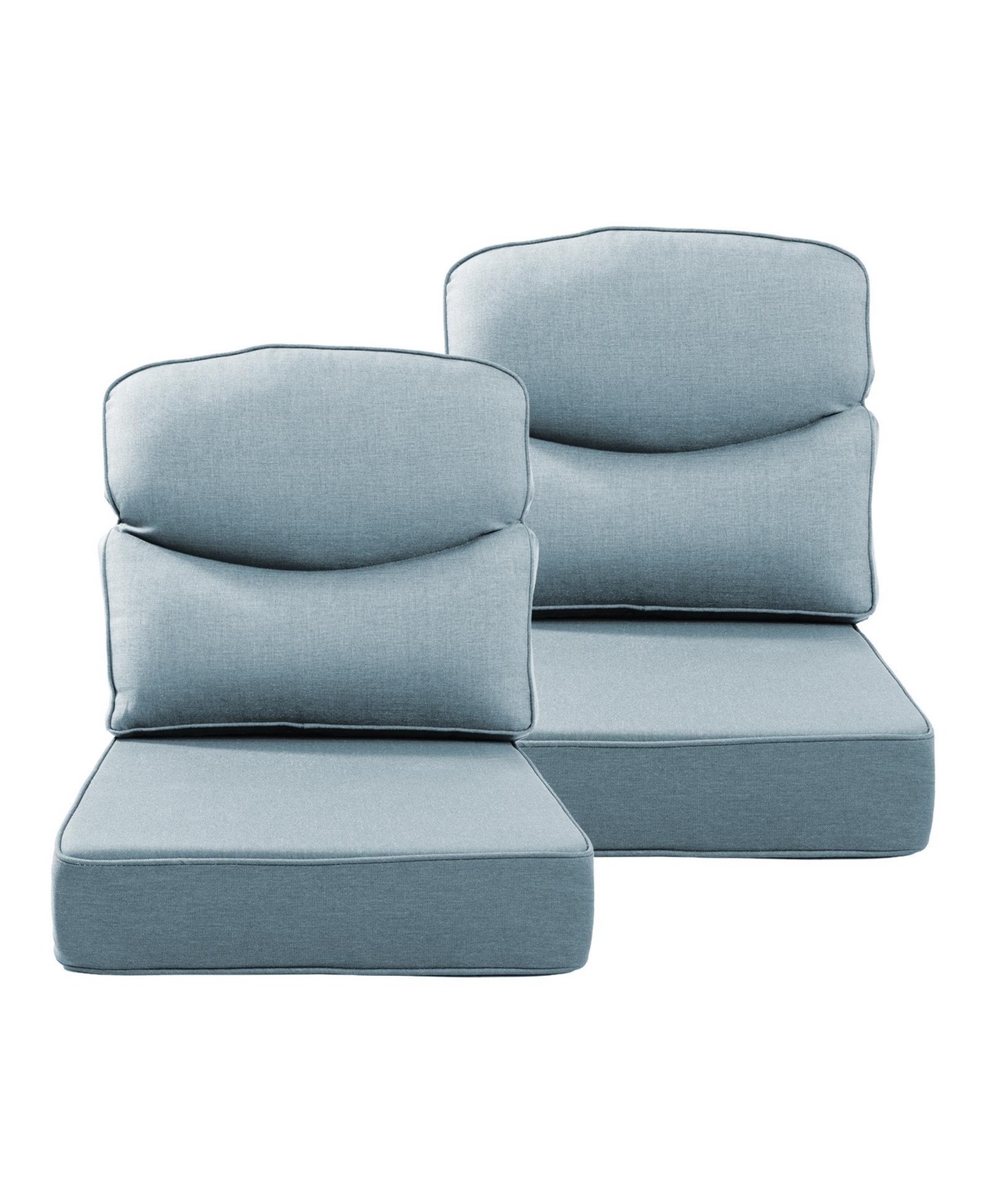 Bellefurn Luxury Smile 24x24x6 Outdoor Cushions