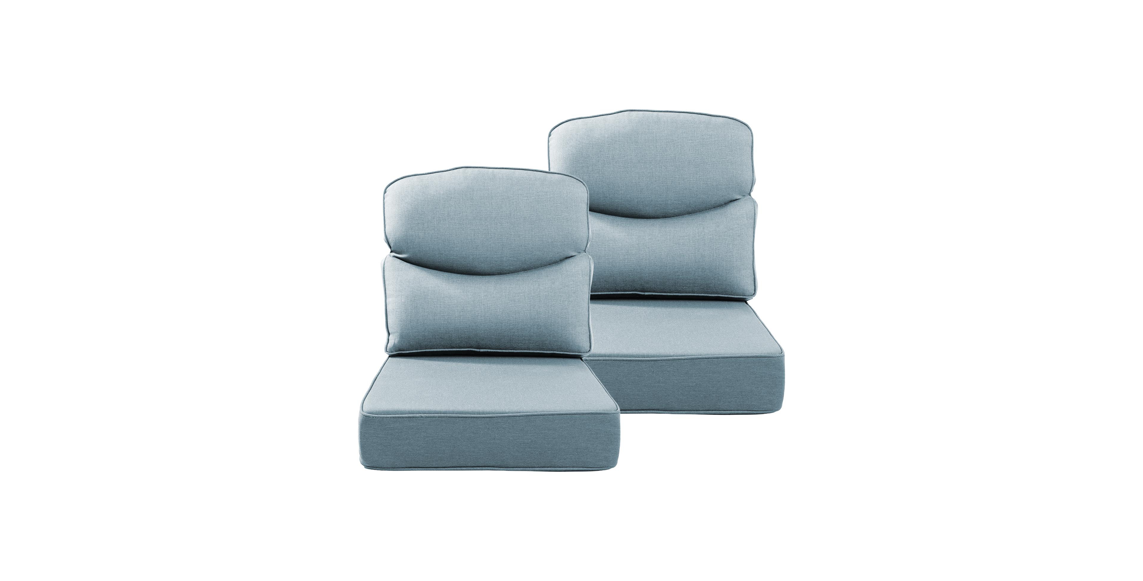 Bellefurn Luxury Smile 24x24x6 Outdoor Cushions