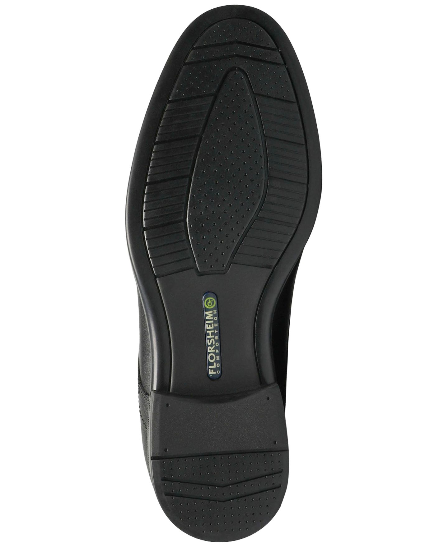 Florsheim Men's Focal Cap-Toe Leather Oxford, цвет: Чёрный — фото 5